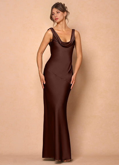 Rylina Mocha Coco Maxi Dress