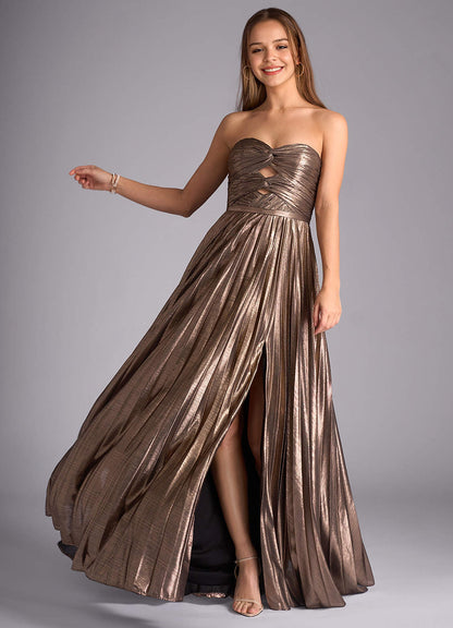 Eileen Bronze Gown