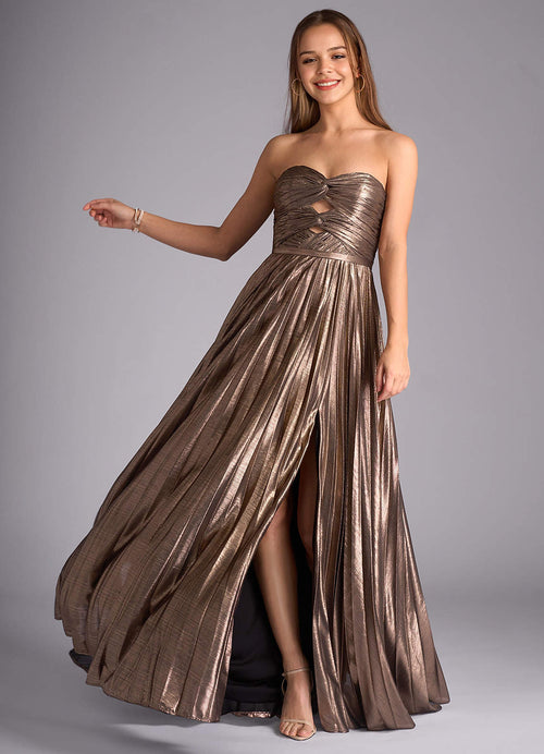 Eileen Bronze Gown