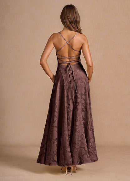 Irelia Mocha Coco Maxi Dress  Dress