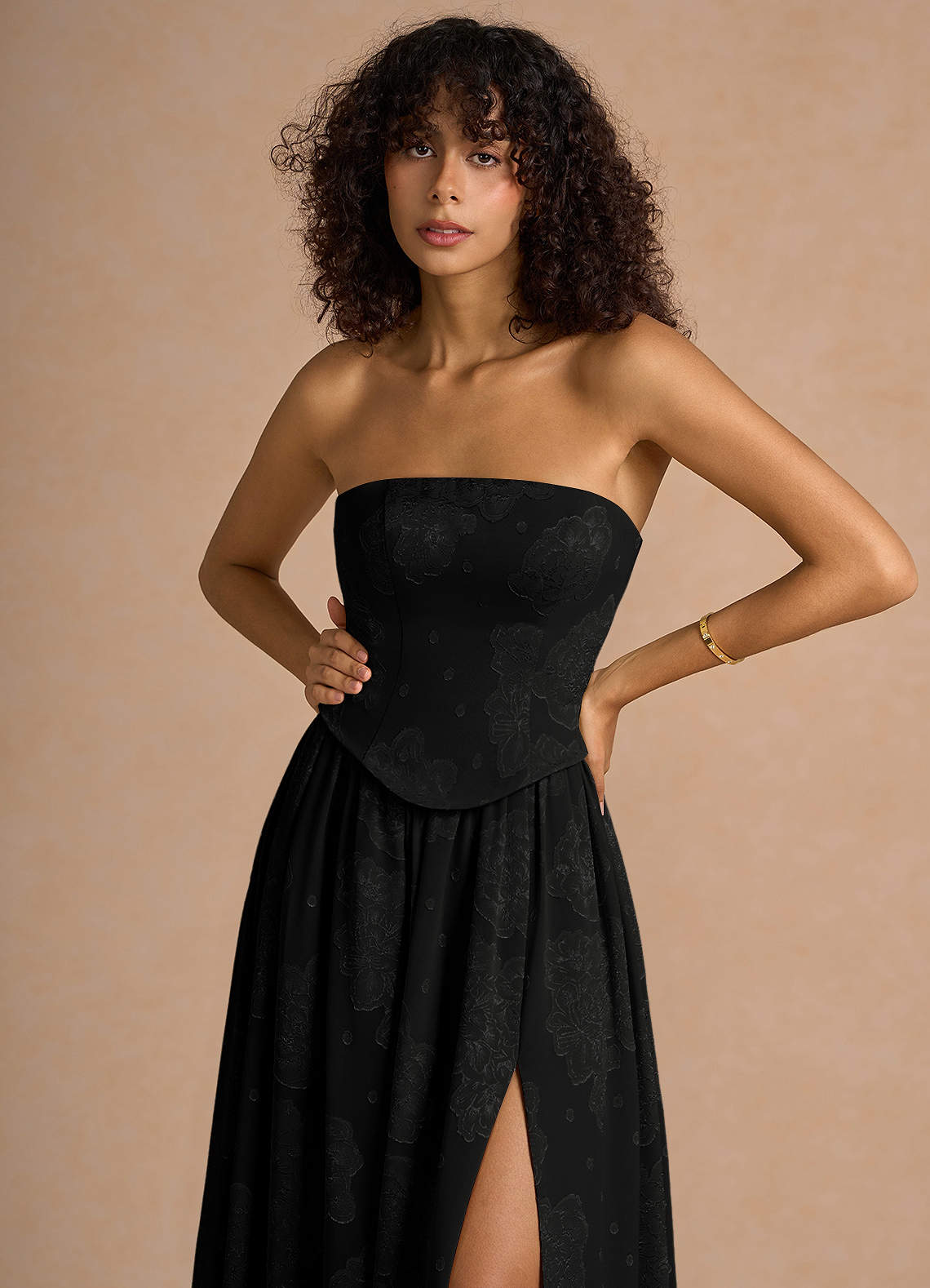 Isaura Black Maxi Dress  Dress
