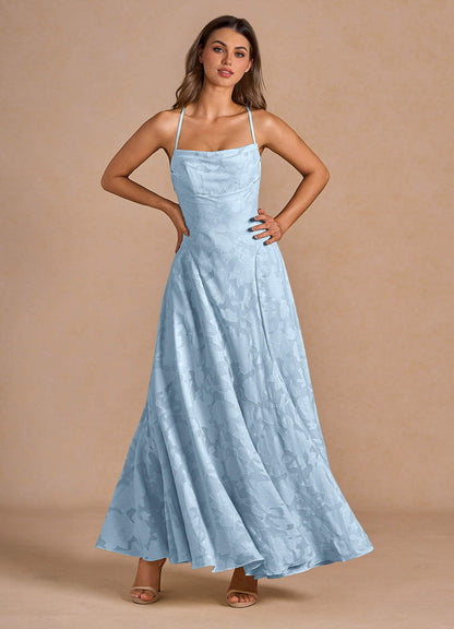 Marlo Sky Blue Corset Prom Dress