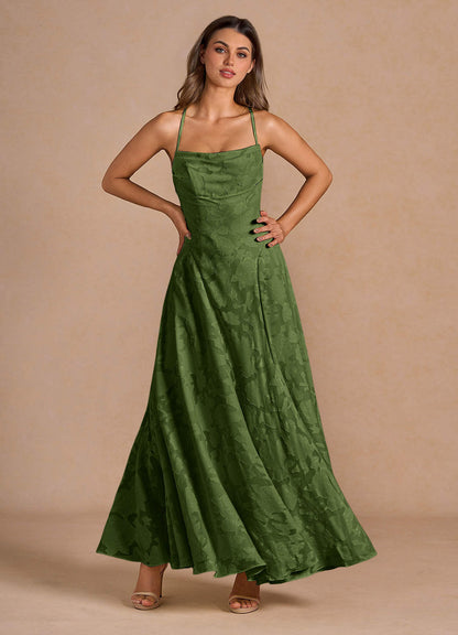 Marlo Olive Corset Prom Dress