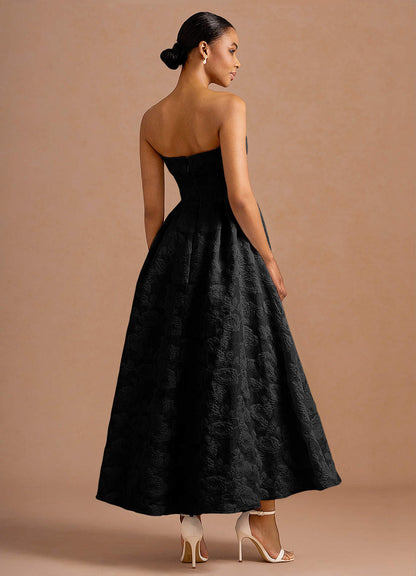 Clementine Black Maxi Dress