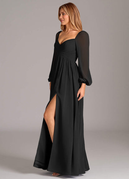 Bella Black Maxi Dress
