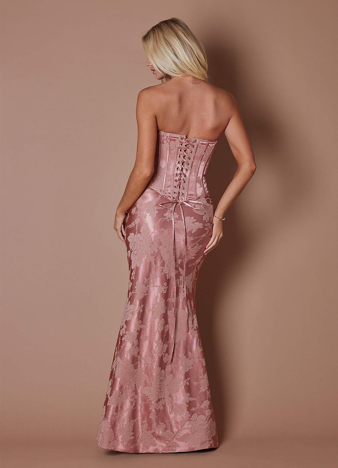 Alicia Rosewood Pink Two Piece Dress