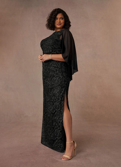 Black Sheath Lace Dress