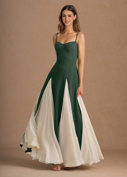 Liorne Eucalyptus A Line Prom Dress