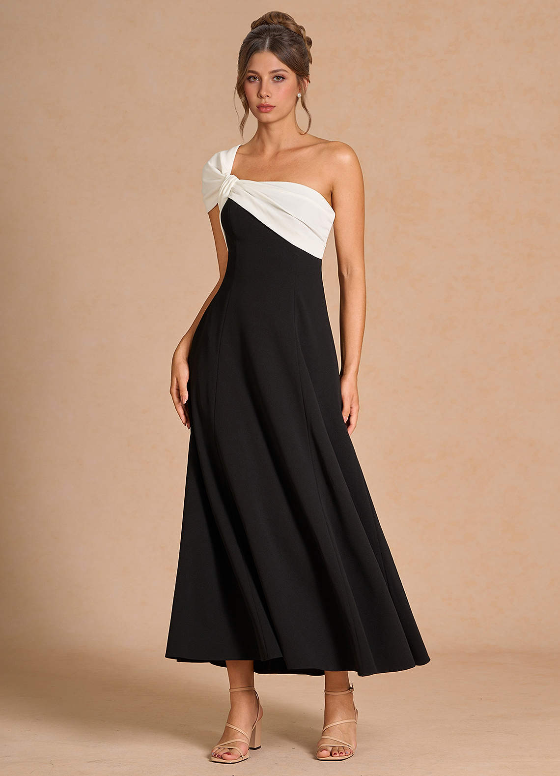 Nerina Black Midi Dress  Dress