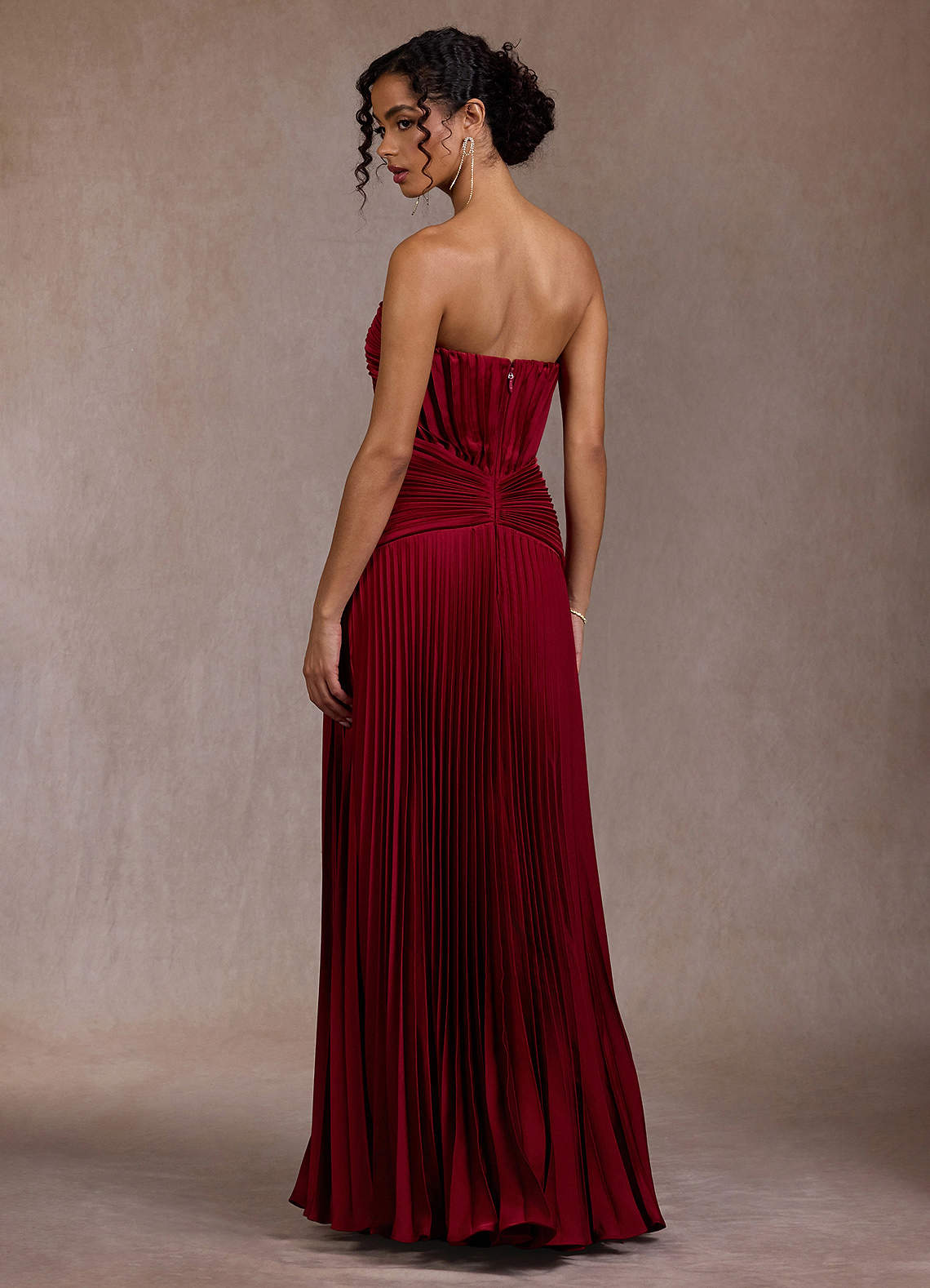 Klara Ruby Red Maxi Dress  Dress