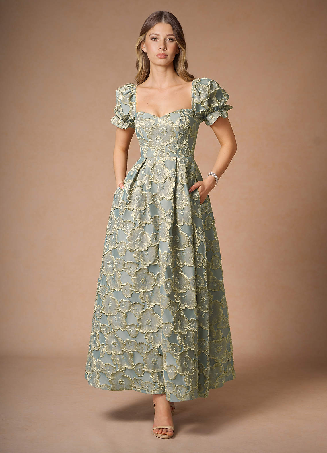 Amy Blue Maxi Dress  Dress