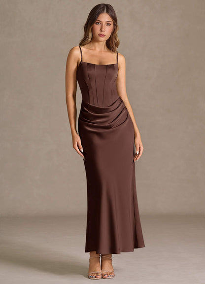 Katelyn Mocha Coco Maxi Dress  Dress
