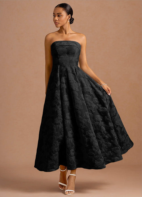 Clementine Black Maxi Dress
