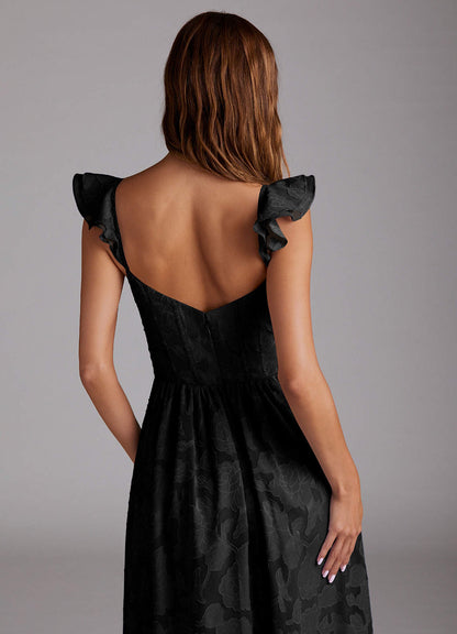 Denisse Black Corset Maxi Dress  Dress