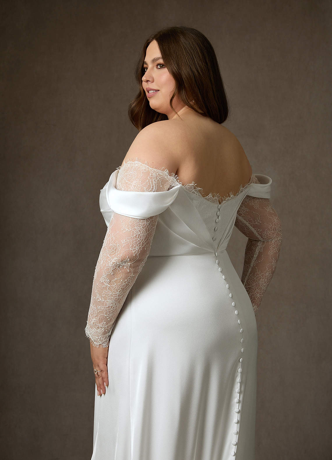Diamond White A-Line Sweetheart Neckline Lace Dress