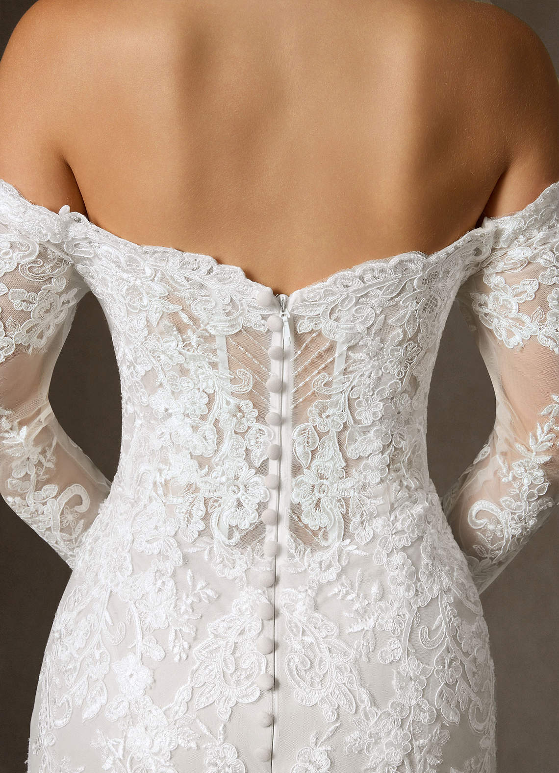 Diamond White Mermaid Sequins Tulle Dress