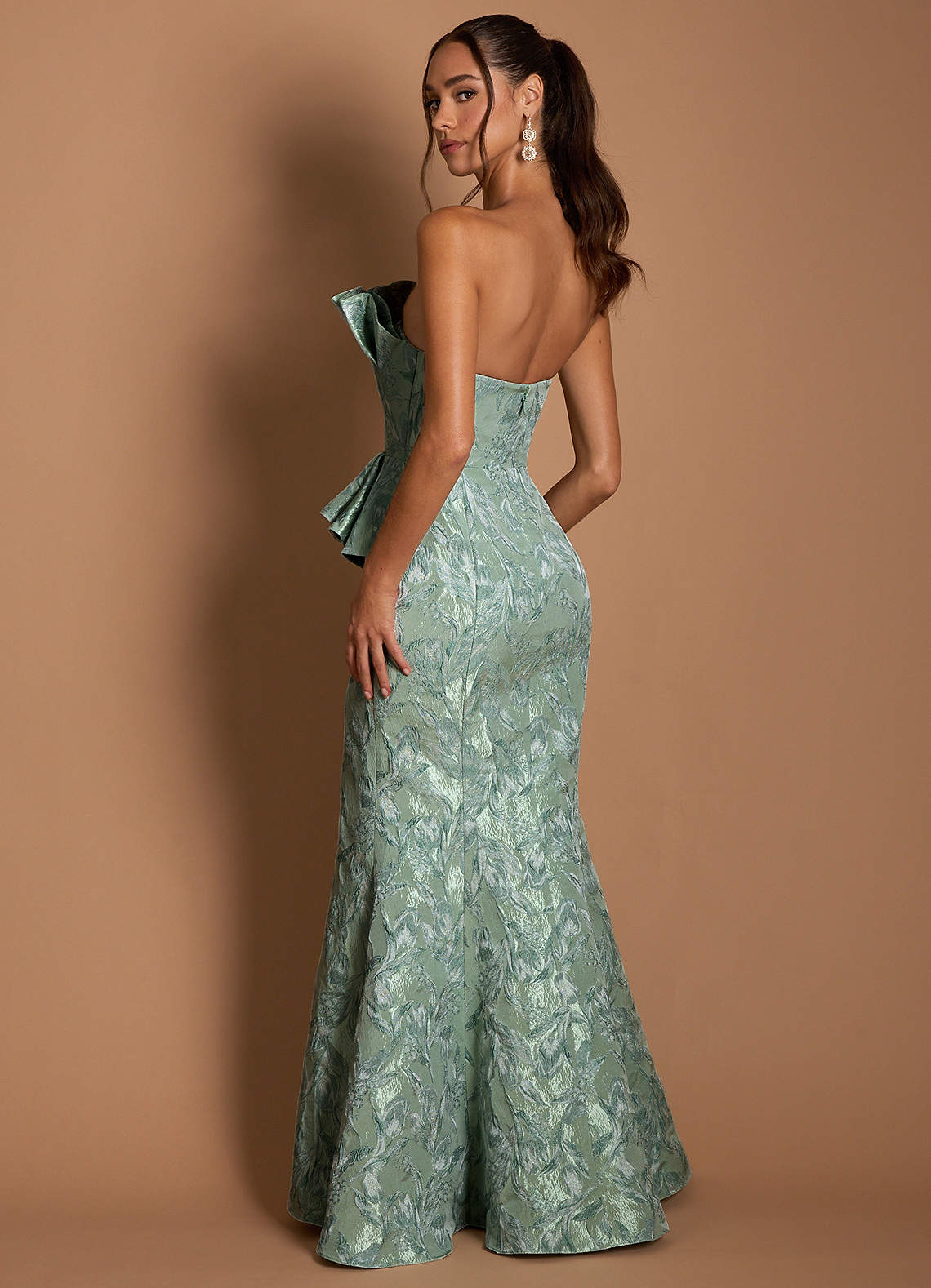Justine Silver Sage Gown