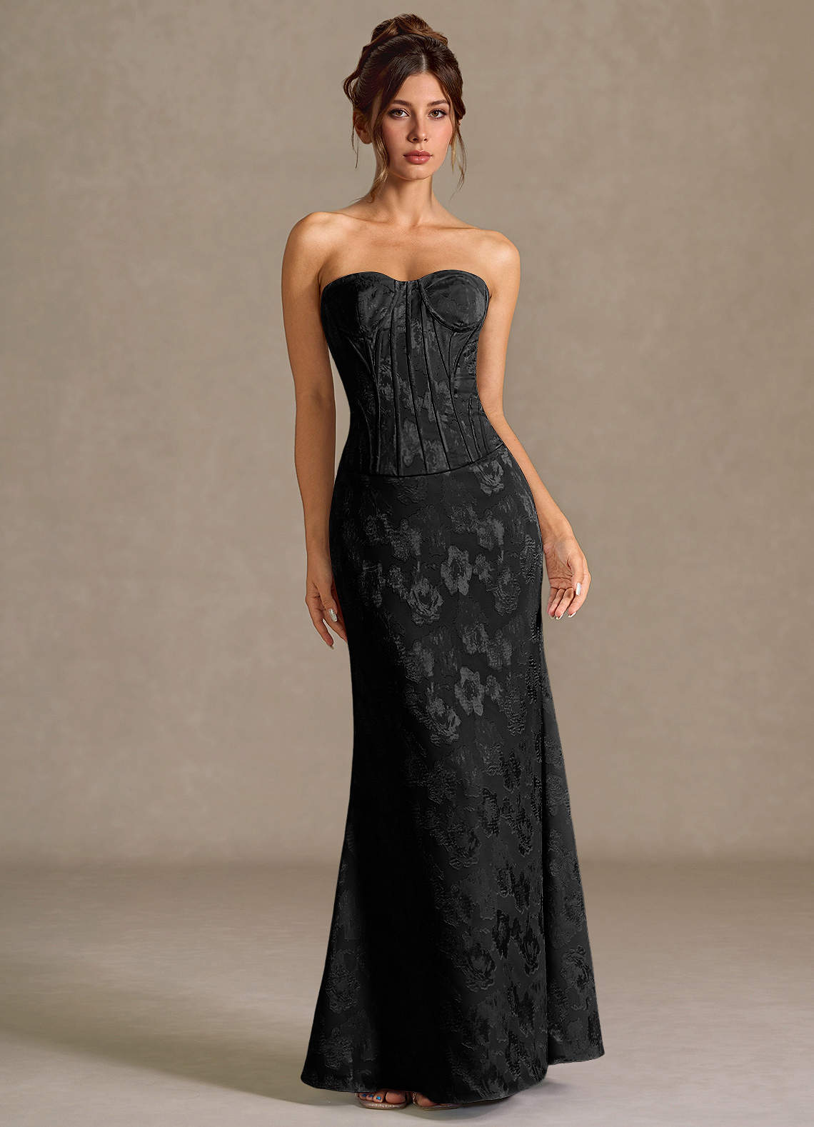Alyssa Black Corset Two-Piece Dress  Dress