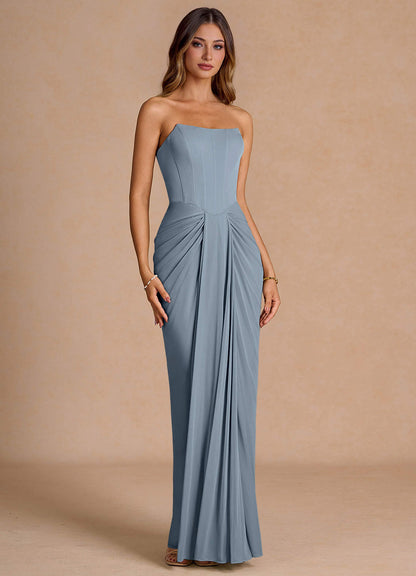 Anais Powder Blue Maxi Dress  Dress