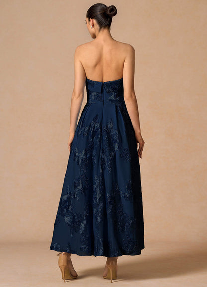 Evangeline Navy Maxi Dress
