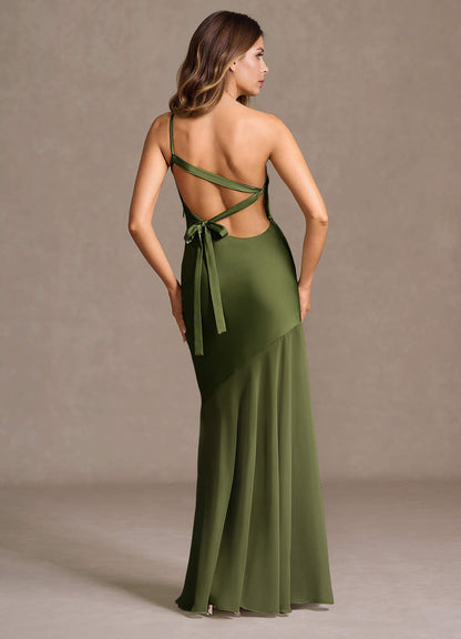 Fatima Olive Maxi Dress  Dress