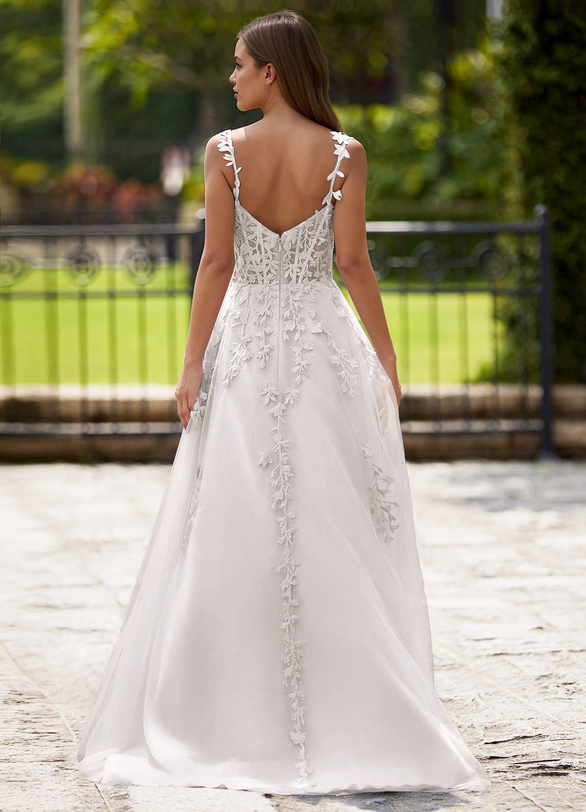 Dreamscape White A-Line Prom Dress  Dress