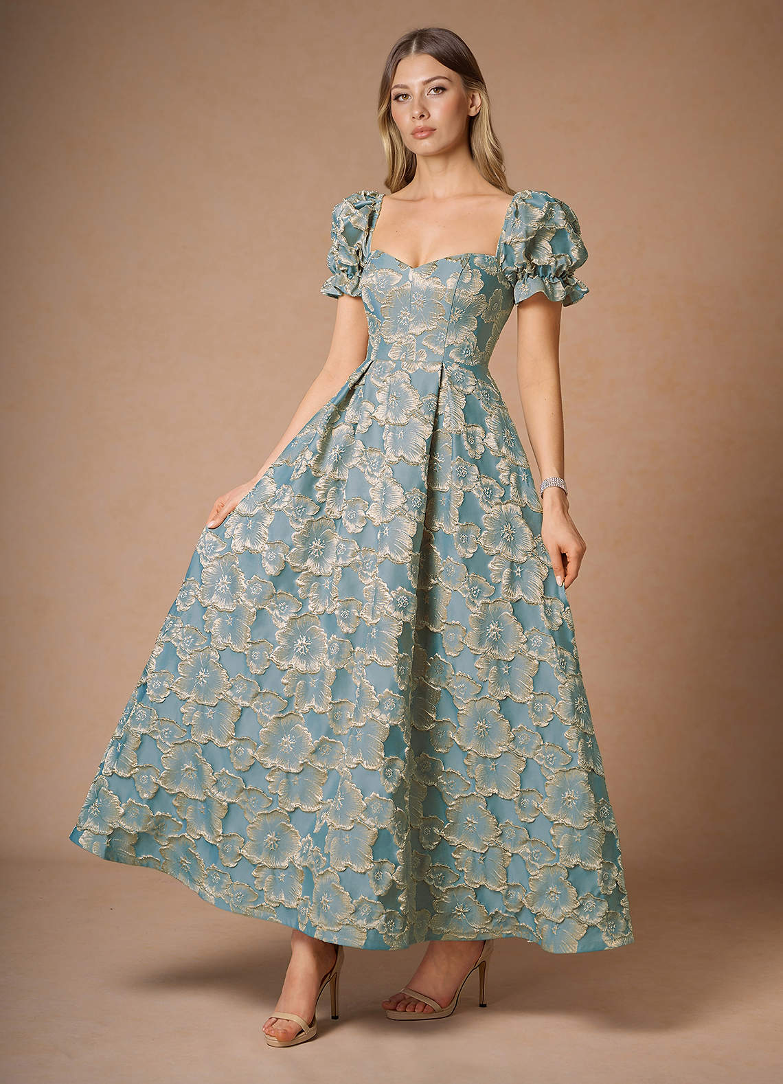 Amy Lake Blue Maxi Dress  Dress