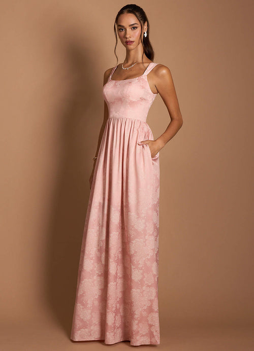 Thalia Tea Rose Maxi Dress