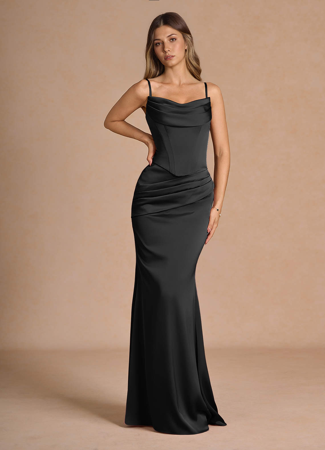Sorrel Black Corset Two-Piece Sets  Dress