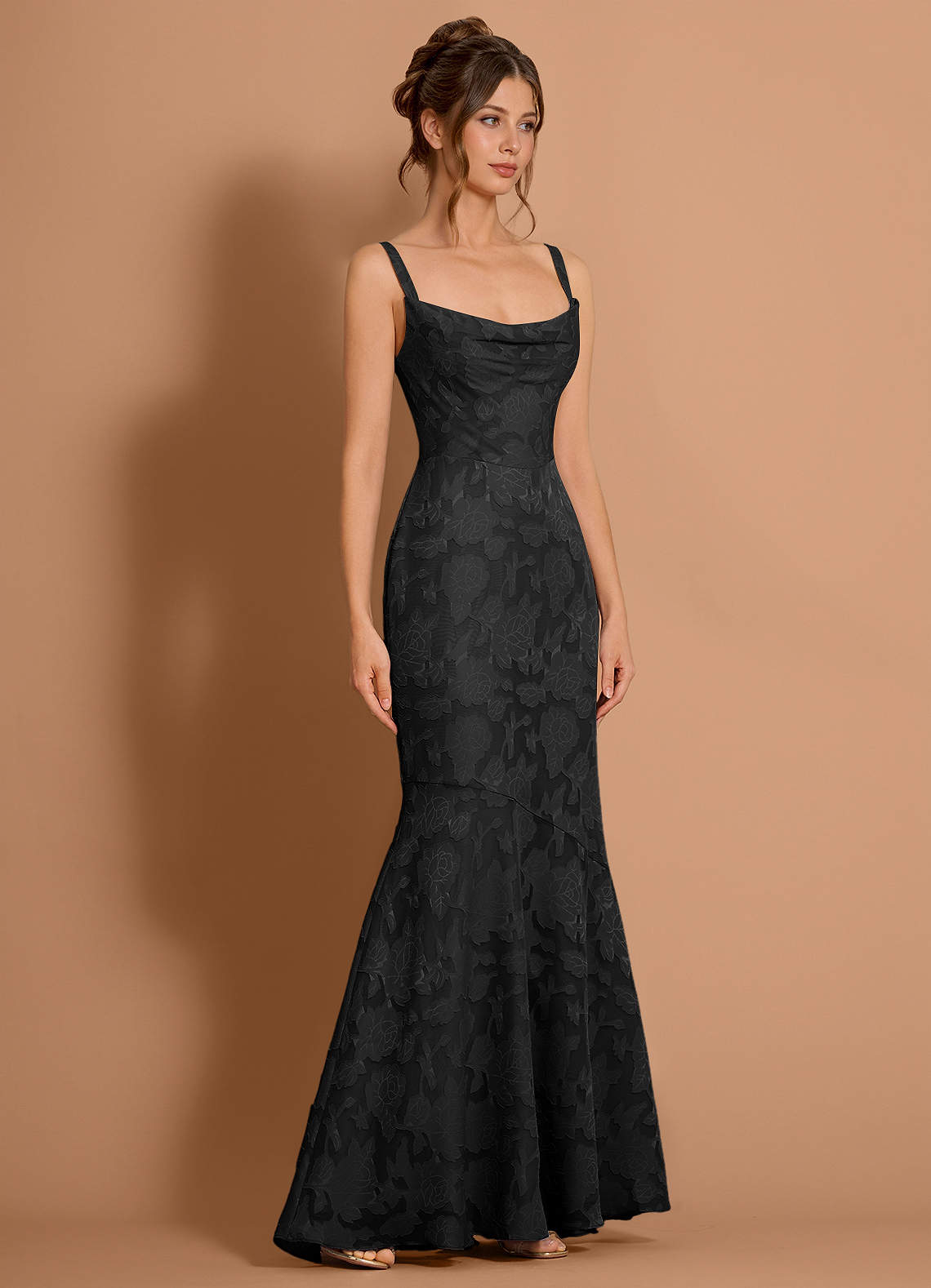 Aubrey Black Maxi Dress