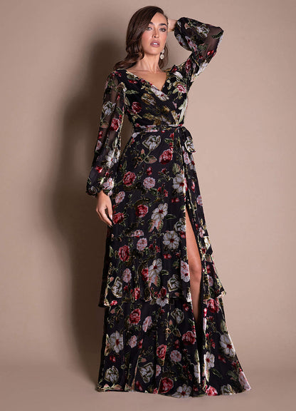 Teressa Twilight Bloom Maxi Dress