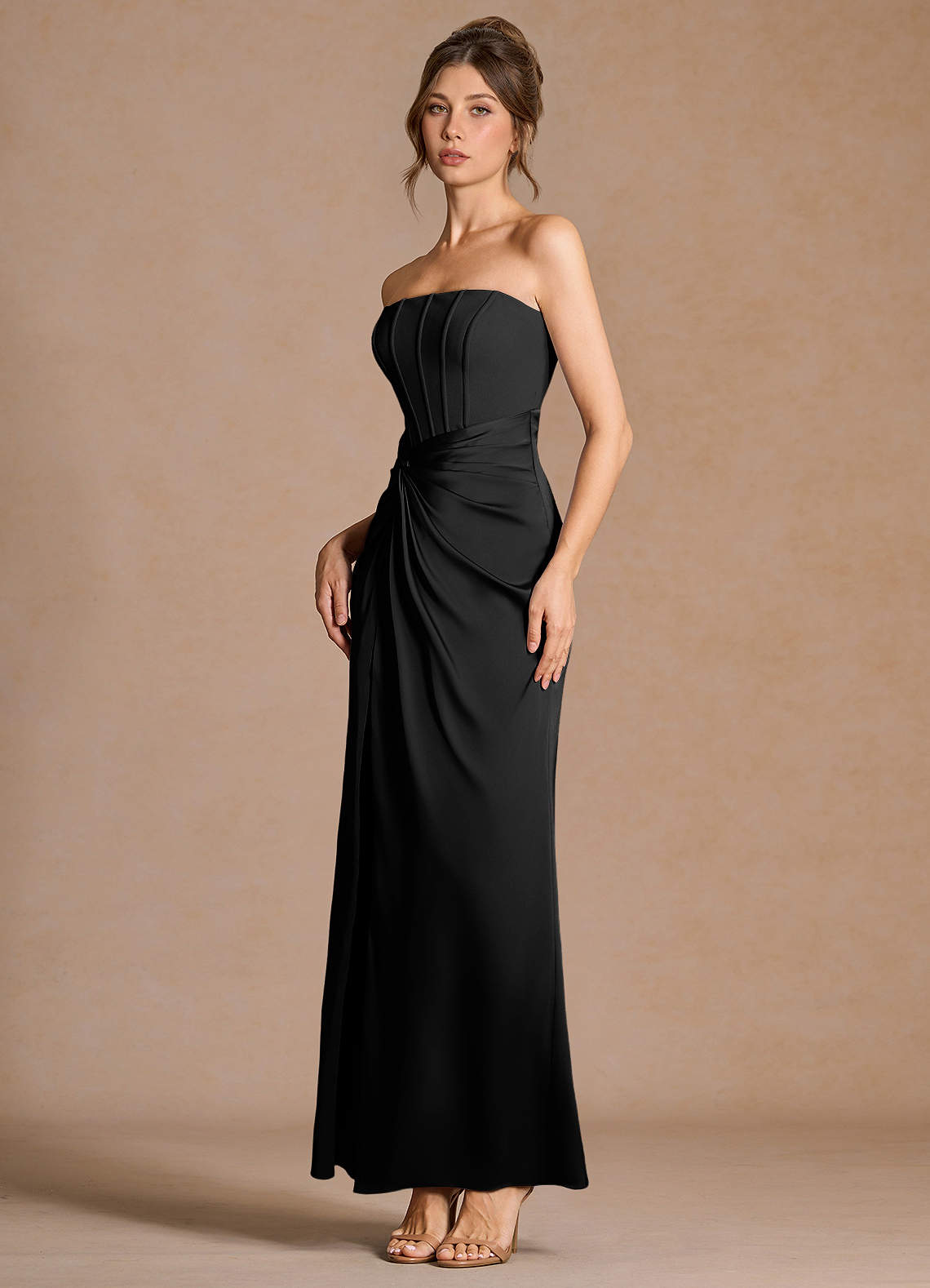 Selene Black Maxi Dress