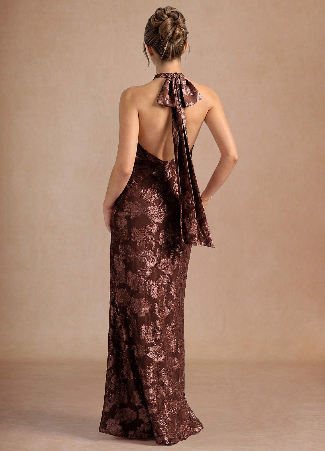 Dillon Mocha Coco Maxi Dress