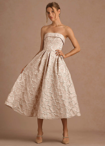 Desiree Vintage Blush Midi Dress