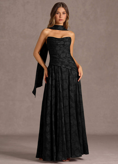 Gabriela Black Maxi Dress  Dress