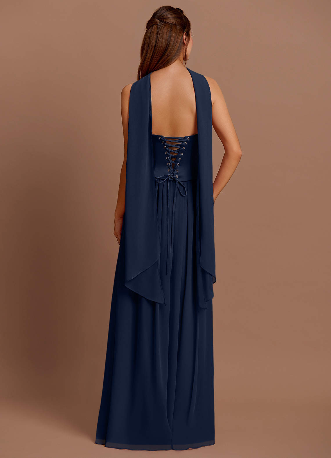 Cadence Navy Maxi Dress  Dress