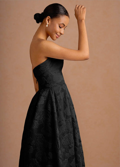Clementine Black Maxi Dress