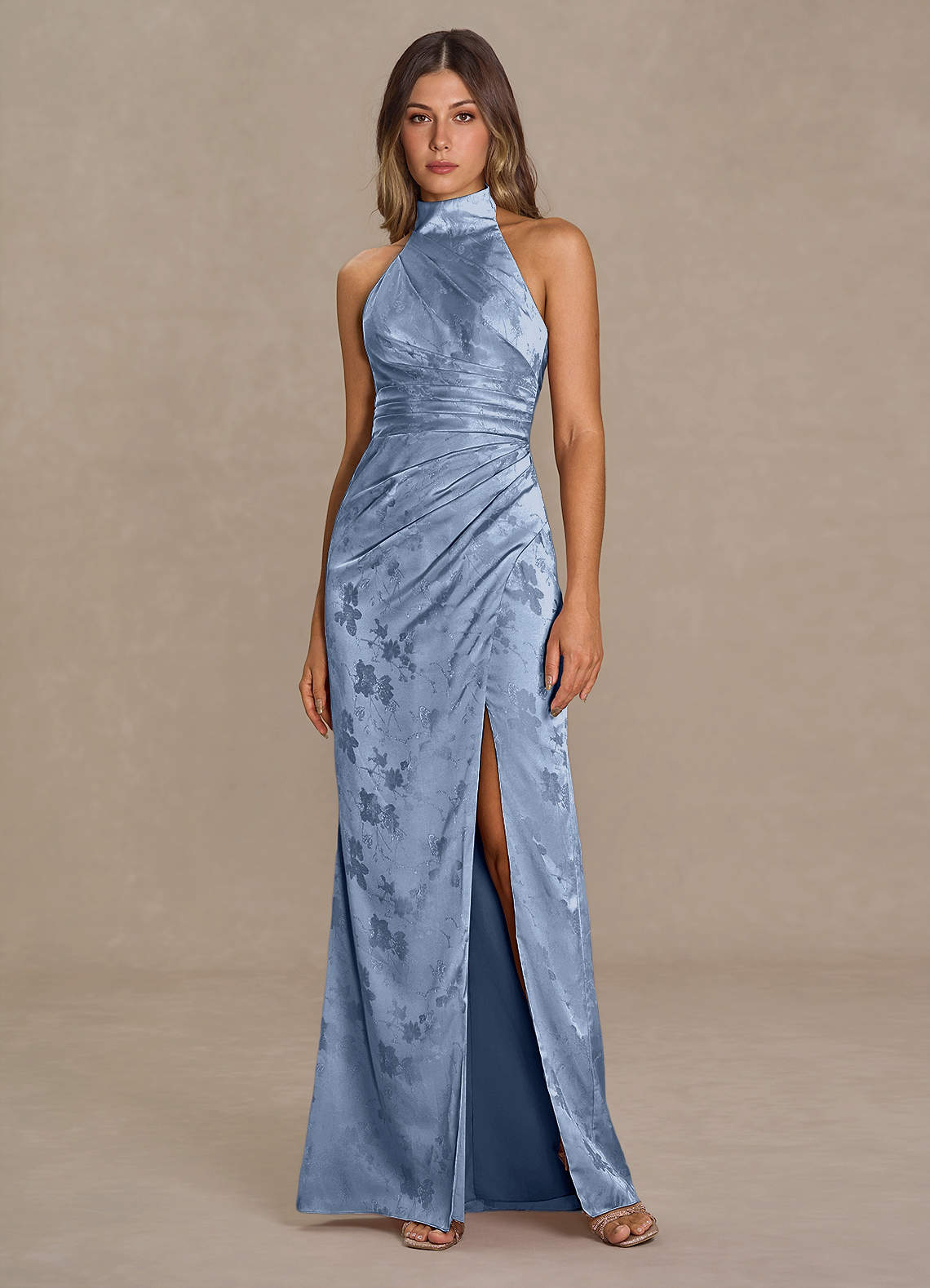 Rosalind Powder Blue Maxi Dress  Dress