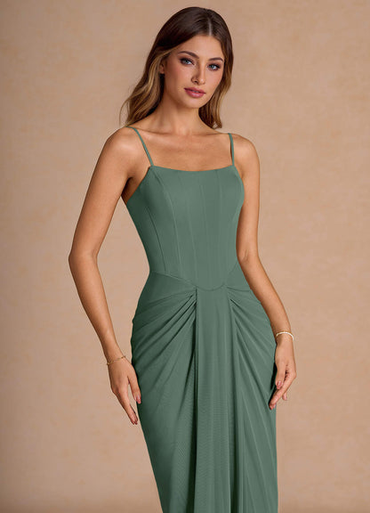 Anais Eucalyptus Maxi Dress