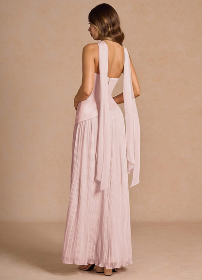 Tierney Powder Pink Maxi Dress  Dress