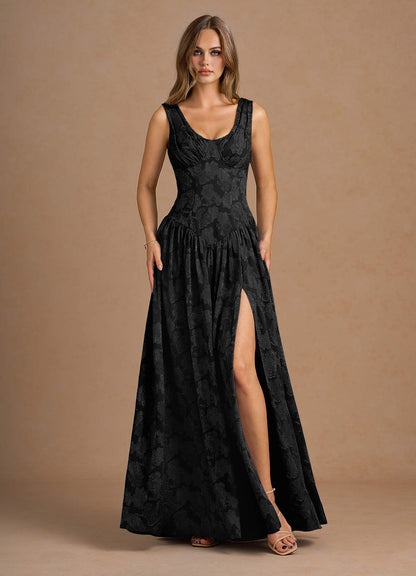 Lunara Black Maxi Dress  Dress