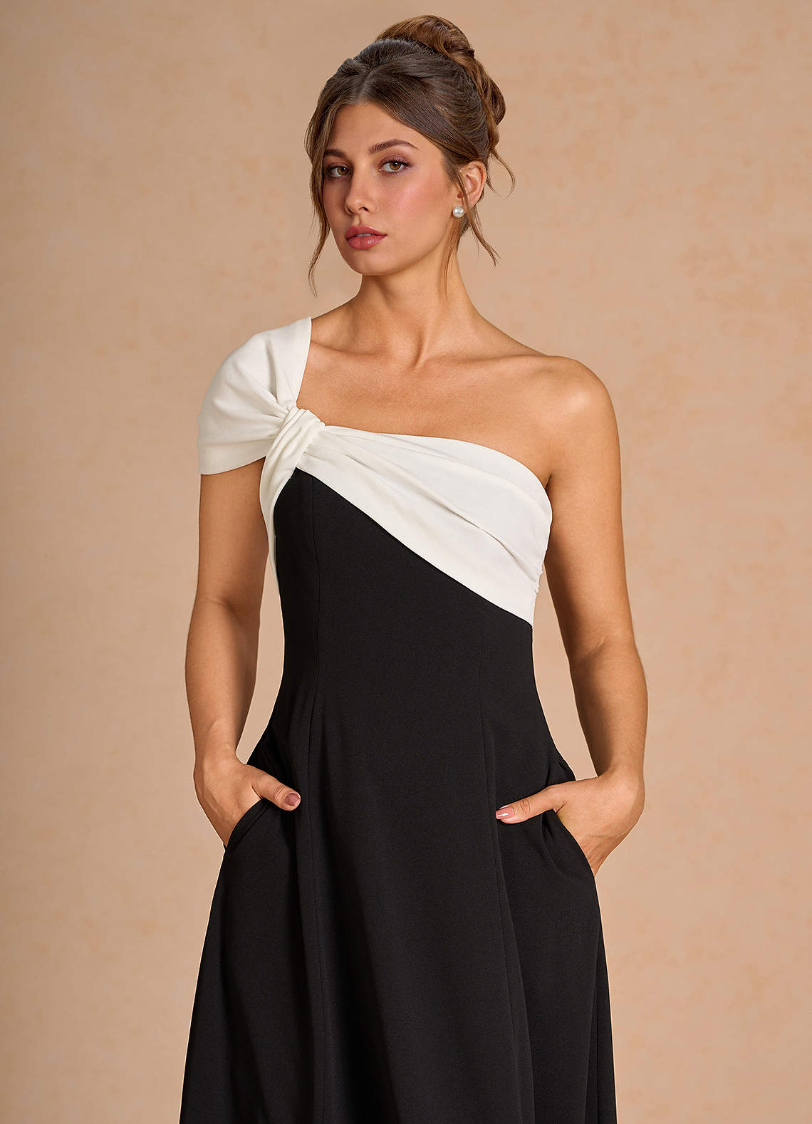 Nerina Black Midi Dress  Dress