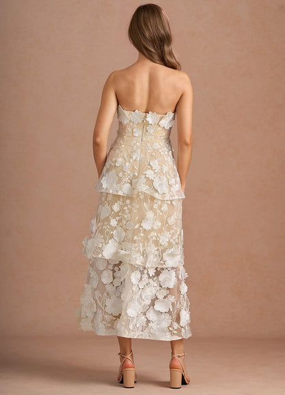 Patricia White Maxi Dress  Dress