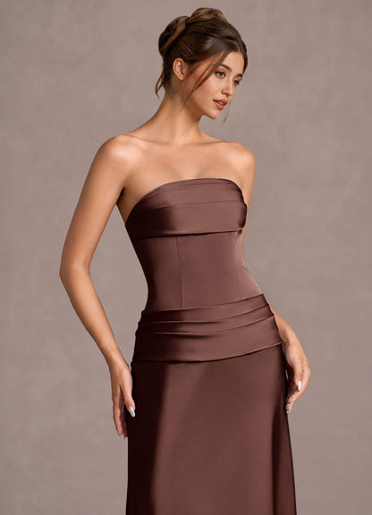 Faelina Mocha Coco Maxi Dress  Dress