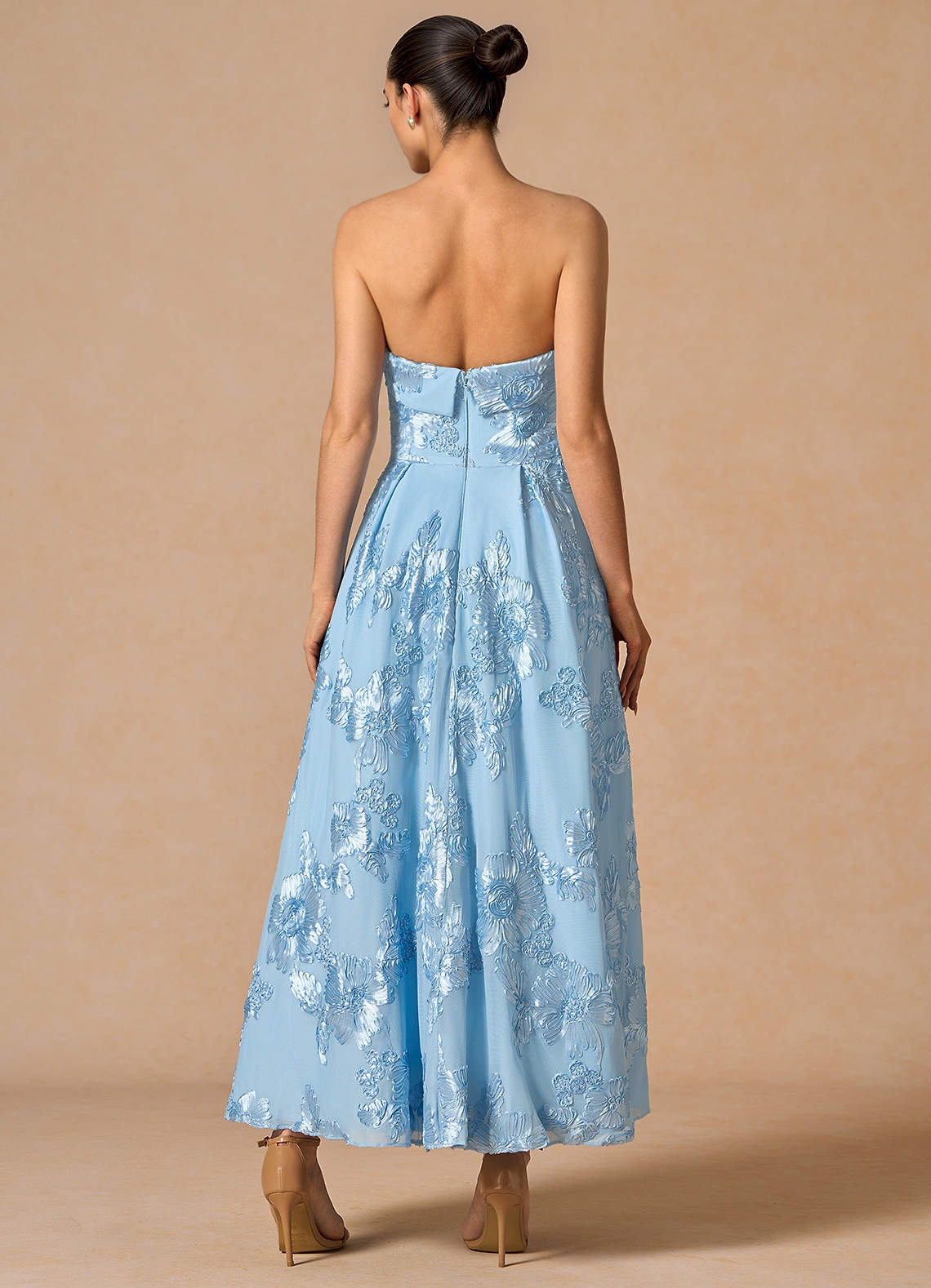 Evangeline Sky Blue Maxi Dress