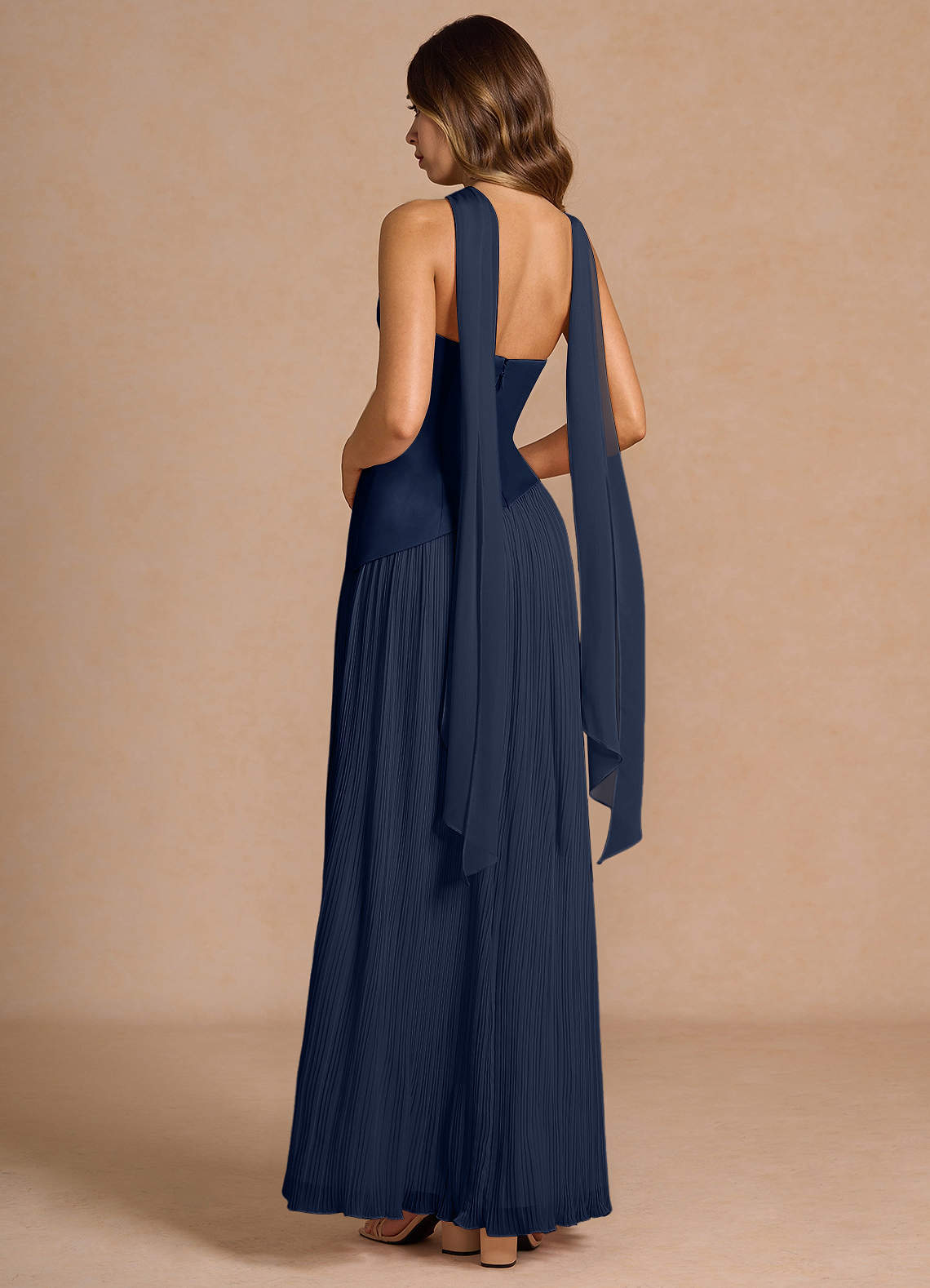 Tierney Navy Maxi Dress  Dress