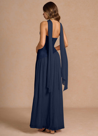 Tierney Navy Maxi Dress  Dress