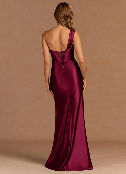 Quorina Wine Maxi Dress