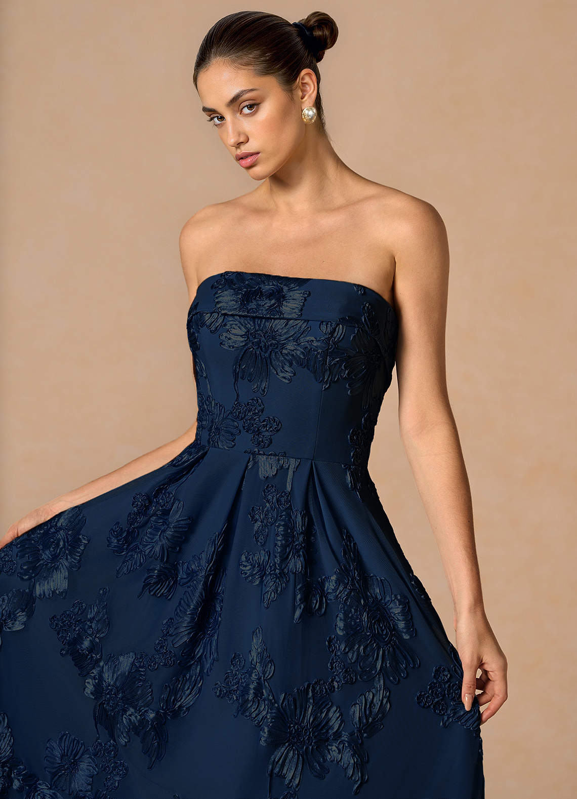 Evangeline Navy Maxi Dress