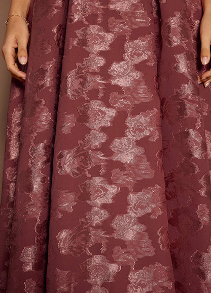 Briac Vintage Rose A-Line Midi Dress  Dress